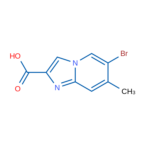 6-Bromo-7-methylimidazo[1,2-a]pyridine-2-carboxylic acid