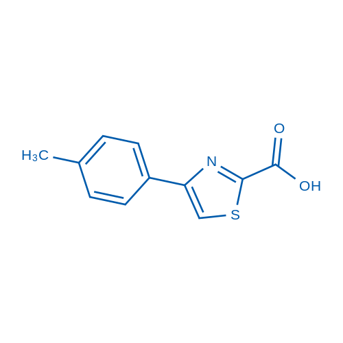 4-(p-Tolyl)thiazole-2-carboxylic acid