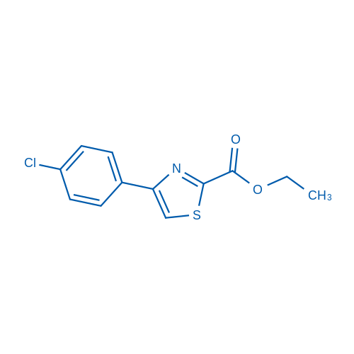 Ethyl 4-(4-chlorophenyl)thiazole-2-carboxylate