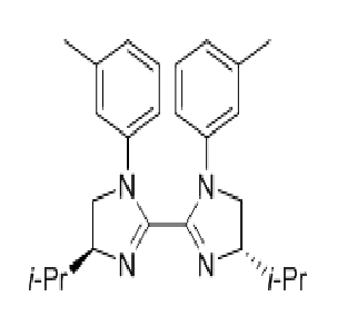 ( 4S , 4′S)-4，4′，5，5′-四氢- 4，4′-二( 1 -甲基乙基) - 1，1′-二( 3 -甲基苯基) - 2，2′-联- 1H -咪唑