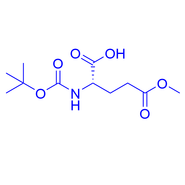 BOC-L-谷氨酸-5-甲酯/N-叔丁氧羰基-L-谷氨酸 5-甲酯/45214-91-3/Boc-L-Glu(OMe)-OH