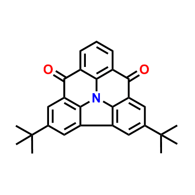 2,5-二叔丁基苯并[8,1]中氮茚并[2,3,4,5,6-defg]吖啶-7,11-二酮