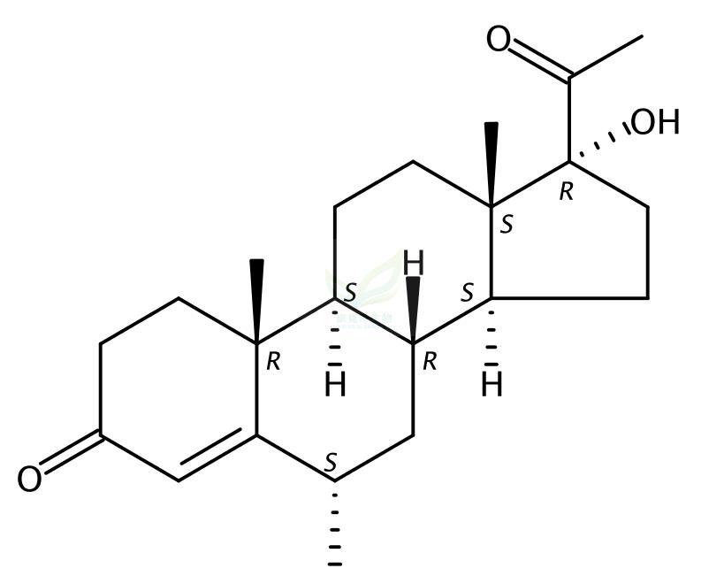 甲羟孕酮  Medroxyprogesterone  520-85-4