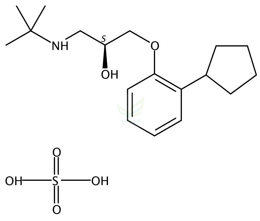 Penbutolol sulfate  38363-32-5 