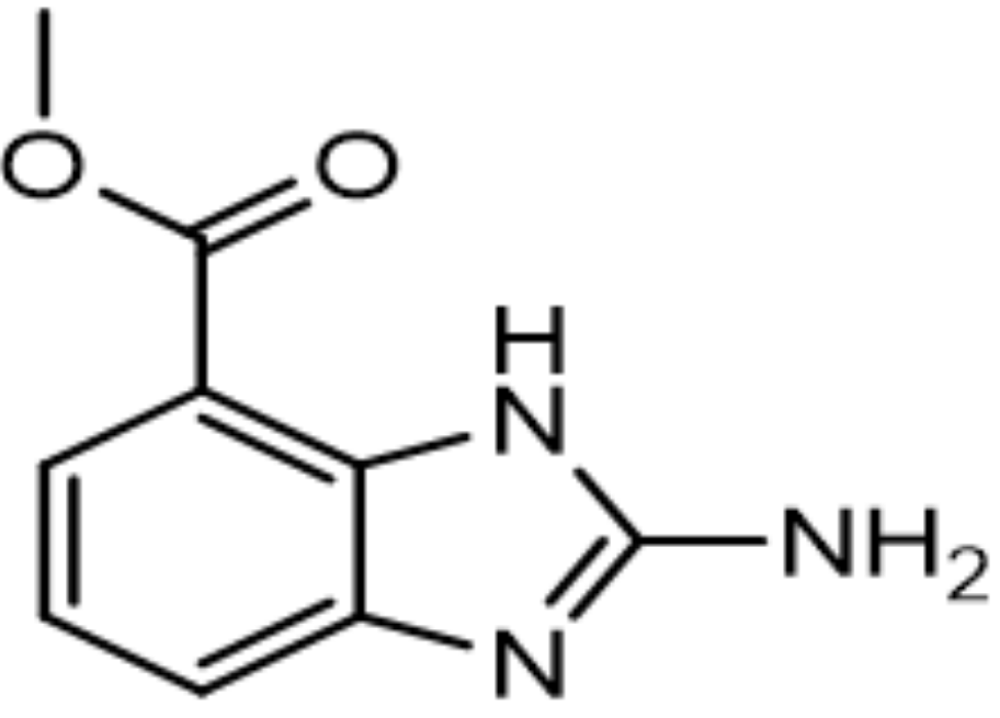 实验室自产中间体2-氨基-1H-苯并咪唑-4-甲酸甲酯
