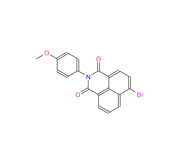 6-溴-2-(4-甲氧基苯基)-1H-苯并[DE]异喹啉-1,3(2H)-二酮