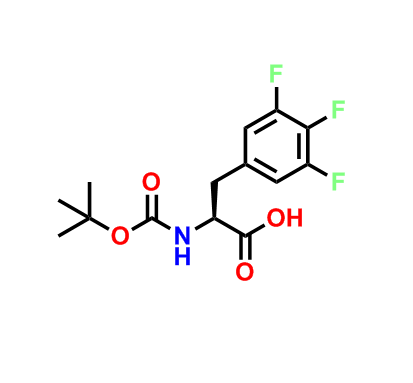 (S)-2-((叔丁氧基羰基)氨基)-3-(3,4,5-三氟苯基)丙酸