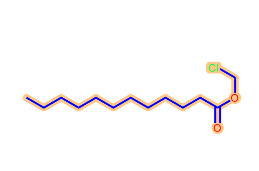氯甲基十二烷酸酯