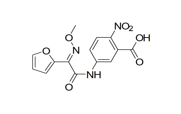 5-（2-（呋喃-2-基）-2-（甲氧基亚氨基）乙酰氨基）-2-硝基苯甲酸