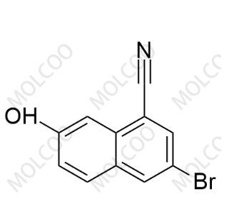 3-溴-7-羟基-1-萘腈