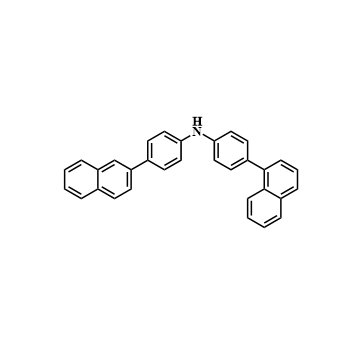 4-(1-萘基)-N-[4-(2-萘基)苯基]苯胺；1446448-95-8