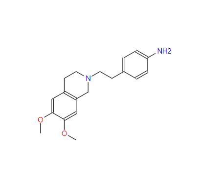 4-[2-(3,4-二氢-6,7-二甲氧基-2(1H)-异喹啉)乙基]-苯胺