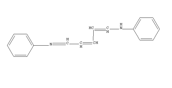 N-(5-苯胺-2E,4Z-戊二烯基)苯胺