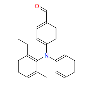 N-(2-乙基-6-甲基苯)-4'-醛基二苯胺