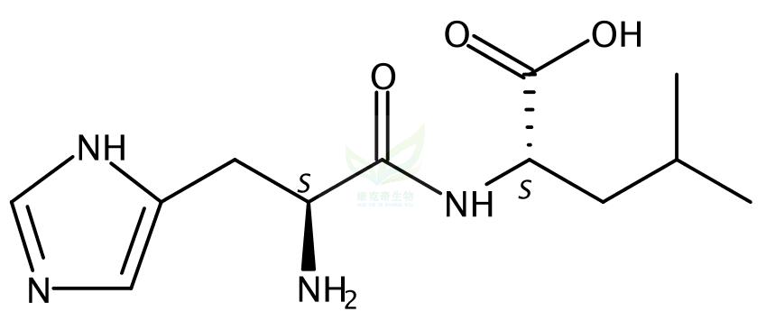 L-组氨酰-L-亮氨酸  L-Histidyl-L-leucine  7763-65-7