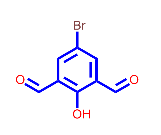 5-溴-2-羟基-1,3-苯二羧醛 109517-99-9