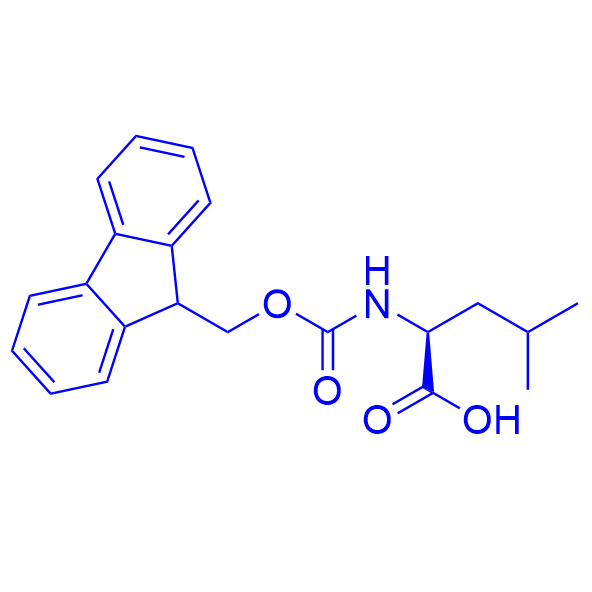 FMOC-L-亮氨酸/N-芴甲氧羰基-L-亮氨酸/N-[(9H-芴-9-基甲氧基)羰基]-L-亮氨酸/N-Fmoc-L-亮氨酸/35661-60-0/Fmoc-Leu-OH