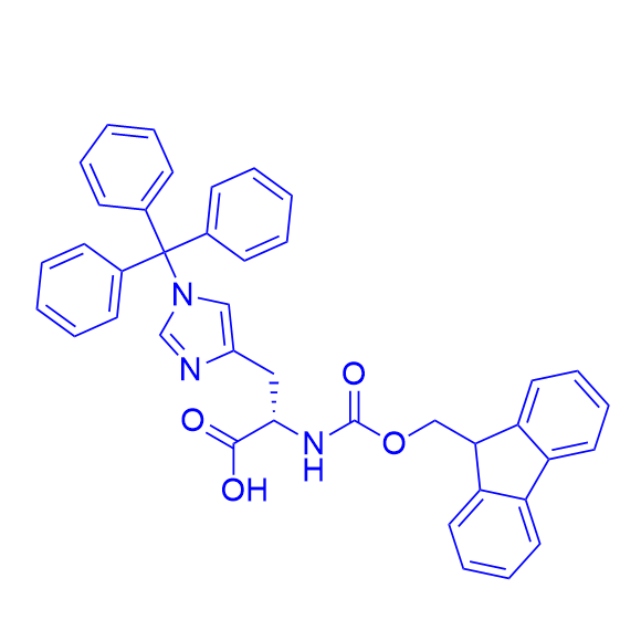 FMOC-三苯甲基-组氨酸/109425-51-6/Fmoc-His(Trt)-OH