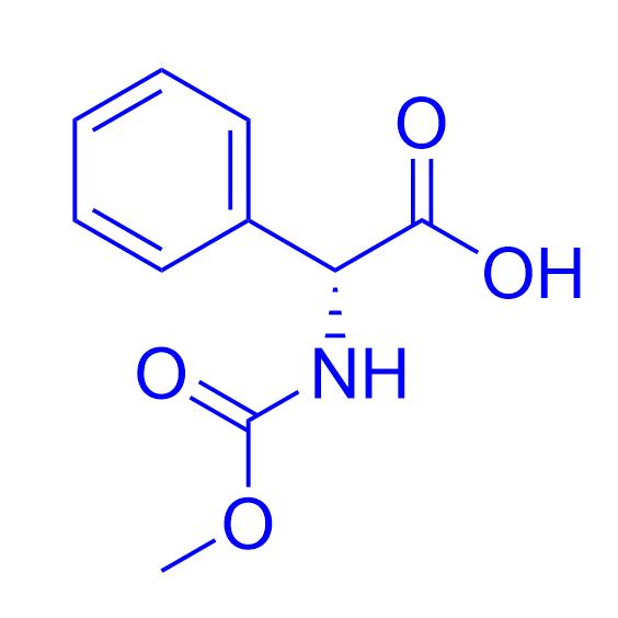 N-Methoxycarbonyl-D-phenylglycine 50890-96-5.png