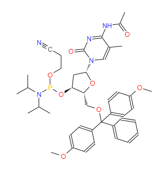 1873306-74-1 5'-DMT-N4-AC-5-ME-DC 亚磷酰胺单体