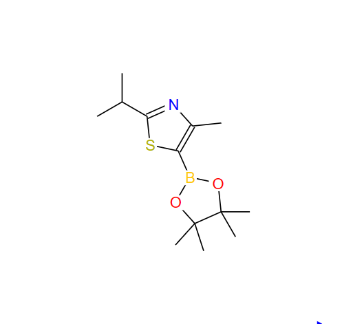2-异丙基-4-甲基噻唑-5-硼酸频那醇酯