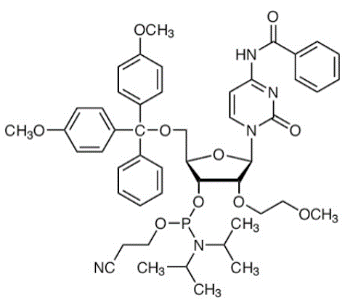 2'-O-MOE-C(BZ) 亚磷酰胺单体
