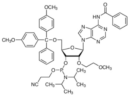 2'-O-MOE-BZ-A 亚磷酰胺单体