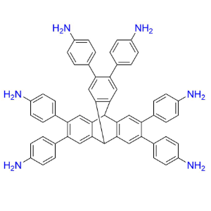 4,4'，4'，4'’，4'’’，4'‘’-（9,10-二氢-9,10-[1,2]苯并蒽-2,3,6,7,14,15-六基）六苯胺