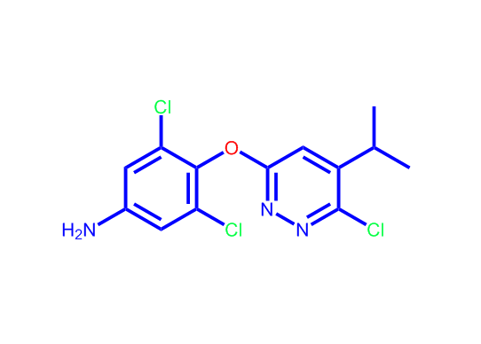 3,5-二氯-4-((6-氯-5-异丙基哒嗪-3-基)氧基)苯胺