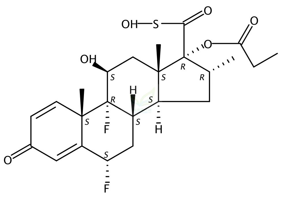 氟替卡松17β-羰基次磺酸17-丙酸 