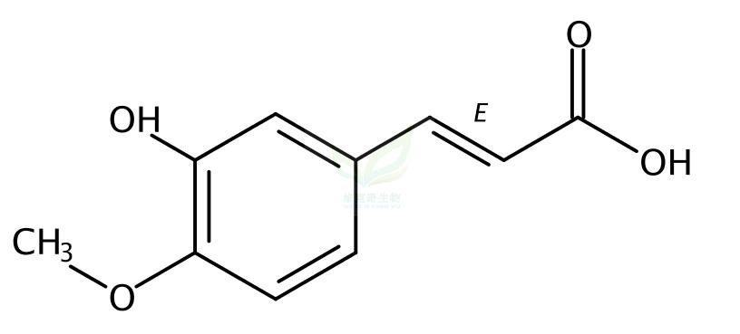 异阿魏酸 trans-Isoferulic acid 