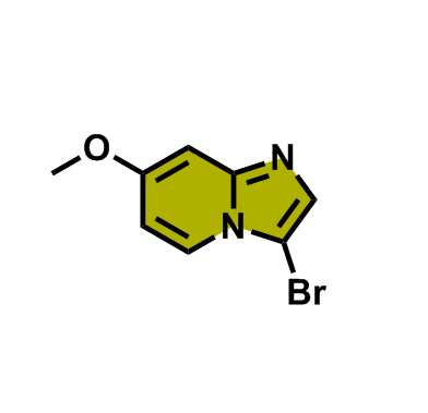 3-溴-7-甲氧基咪唑并[1,2-a]吡啶  342613-73-4