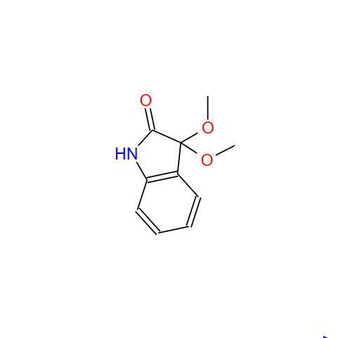 3,3-二甲氧基吲哚啉-2-酮