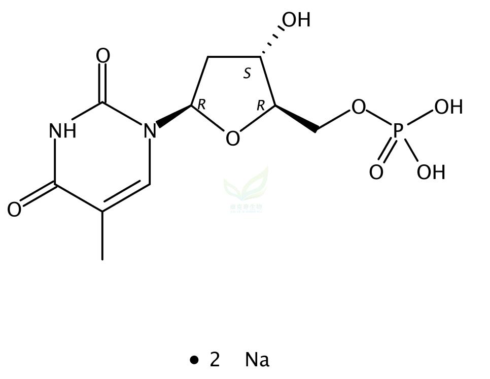 胸苷酸二钠  5′-Thymidylic acid, disodium salt