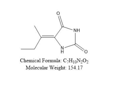 5- (丁烷-2-亚基)咪唑烷-2,4-二酮