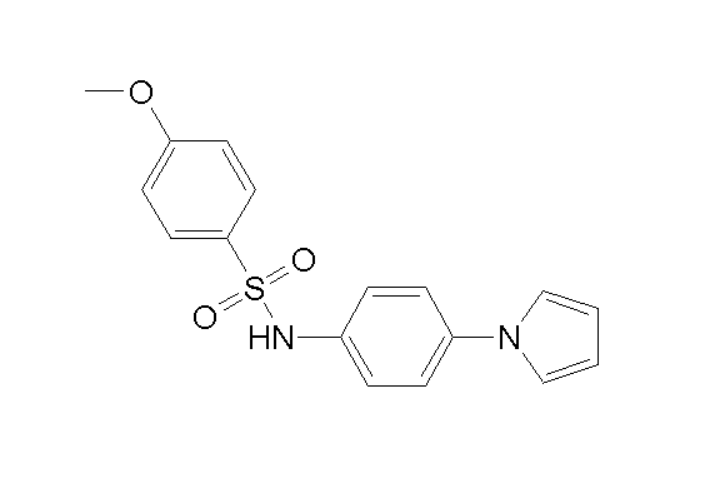 N-(4-(1H-pyrrol-1-yl)phenyl)-4-methoxybenzenesulfonamide