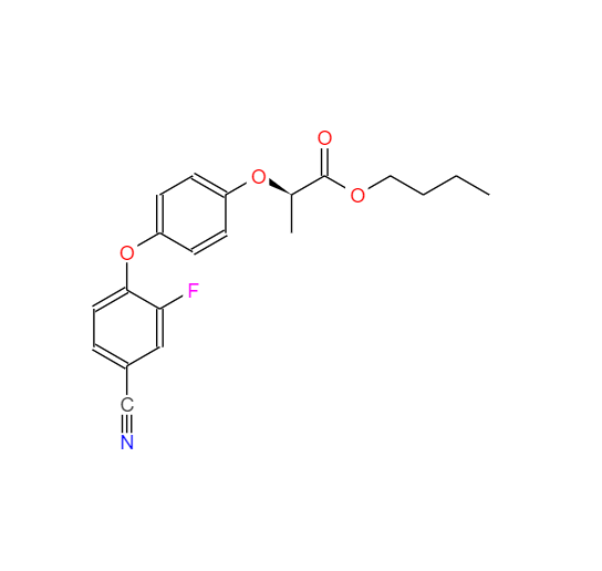 氰氟草酯