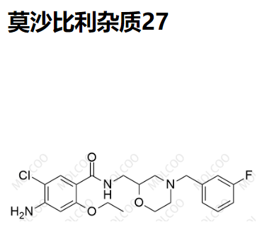 莫沙比利杂质27  实验室莫沙必利全套相关杂质