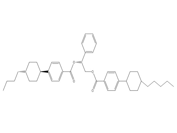 双4-(4’-戊基环己基苯甲酸)-(1R)-1-苯基-1,2-乙二醇酯