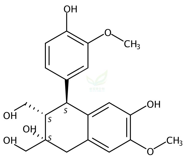 异橄榄树脂素  Isoolivil 