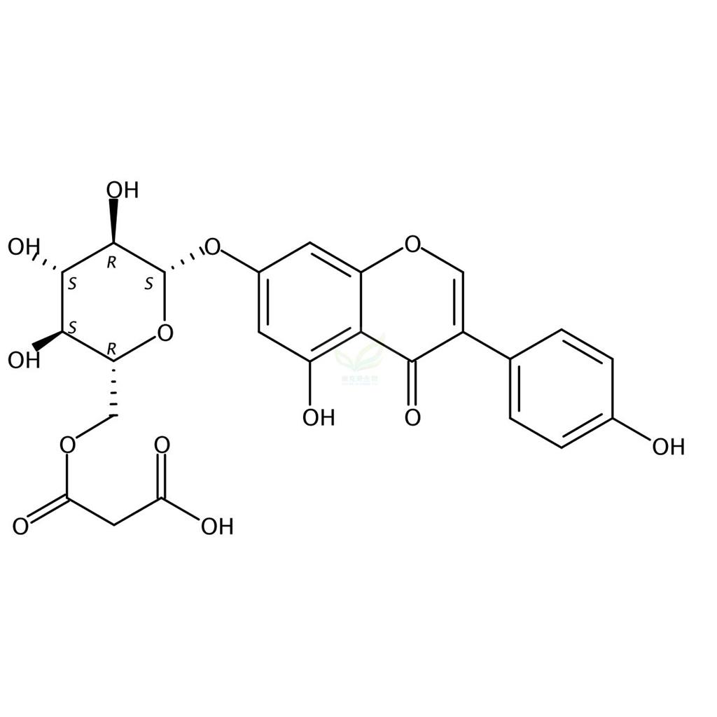 丙二酰染料木苷  6′′-O-Malonylgenistin