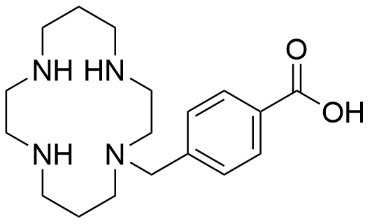 4-((1,4,8,11-tetraazacyclotetradec-1-yl)methyl)benzoic acid (CPTA)