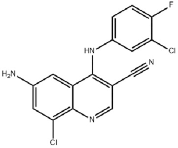 915364-18-0 6-氨基-8-氯-4-[(3-氯-4-氟苯基)氨基]-3-喹啉甲腈