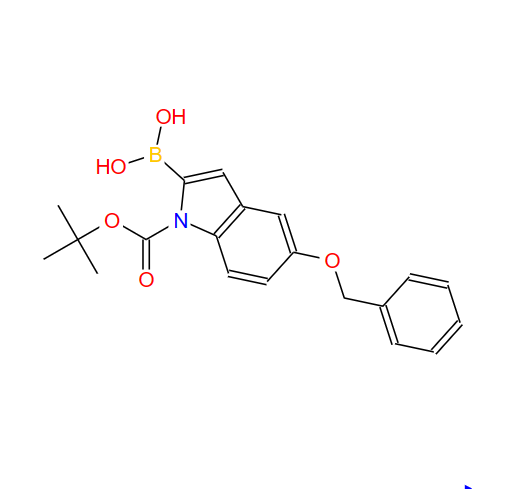 5-苄氧基-1-BOC-吲哚-2-硼酸