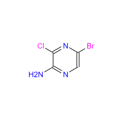 5-溴-3-氯吡嗪-2-胺 21943-13-5