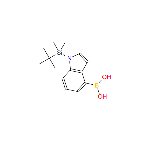 1-TBDMS-吲哚-4-硼酸