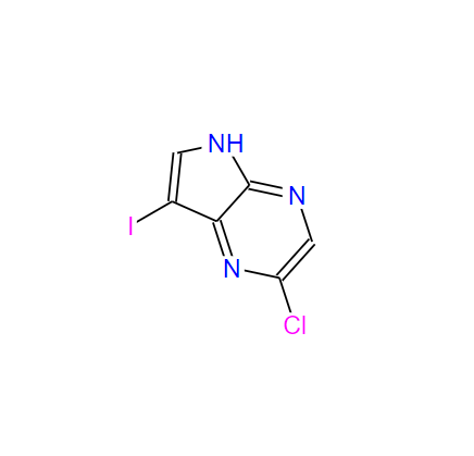 2-氯-7-碘-5H-吡咯并[2,3-B]吡嗪 889447-20-5