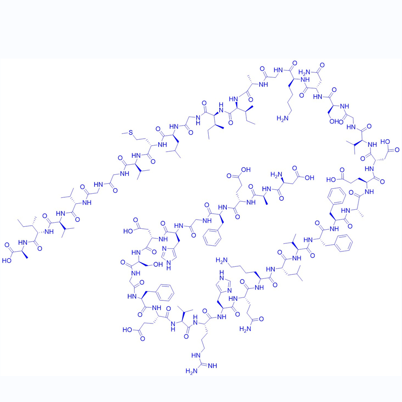 大鼠β-淀粉样肽 (1-42)/166090-74-0/Amyloid β-peptide (1-42) (rat)