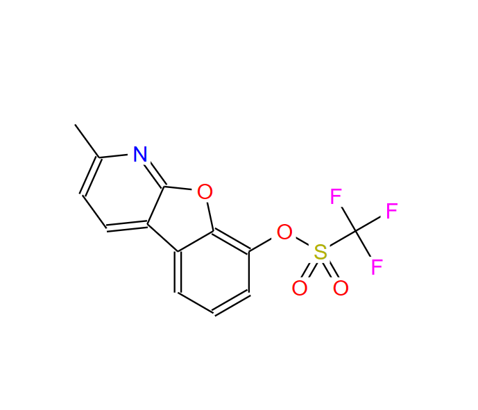 2-甲基苯并呋喃[2,3-B]吡啶-8-基-三氟甲磺酸酯