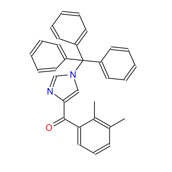 (2,3-二甲基苯基)[1-(三苯基甲基)-1H-咪唑-4-基]甲酮